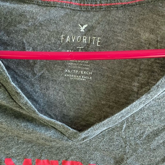 2 Aeropostale Shirts Long Sleeve & 3/4 Sleeve Size Small - Picture 3 of 4